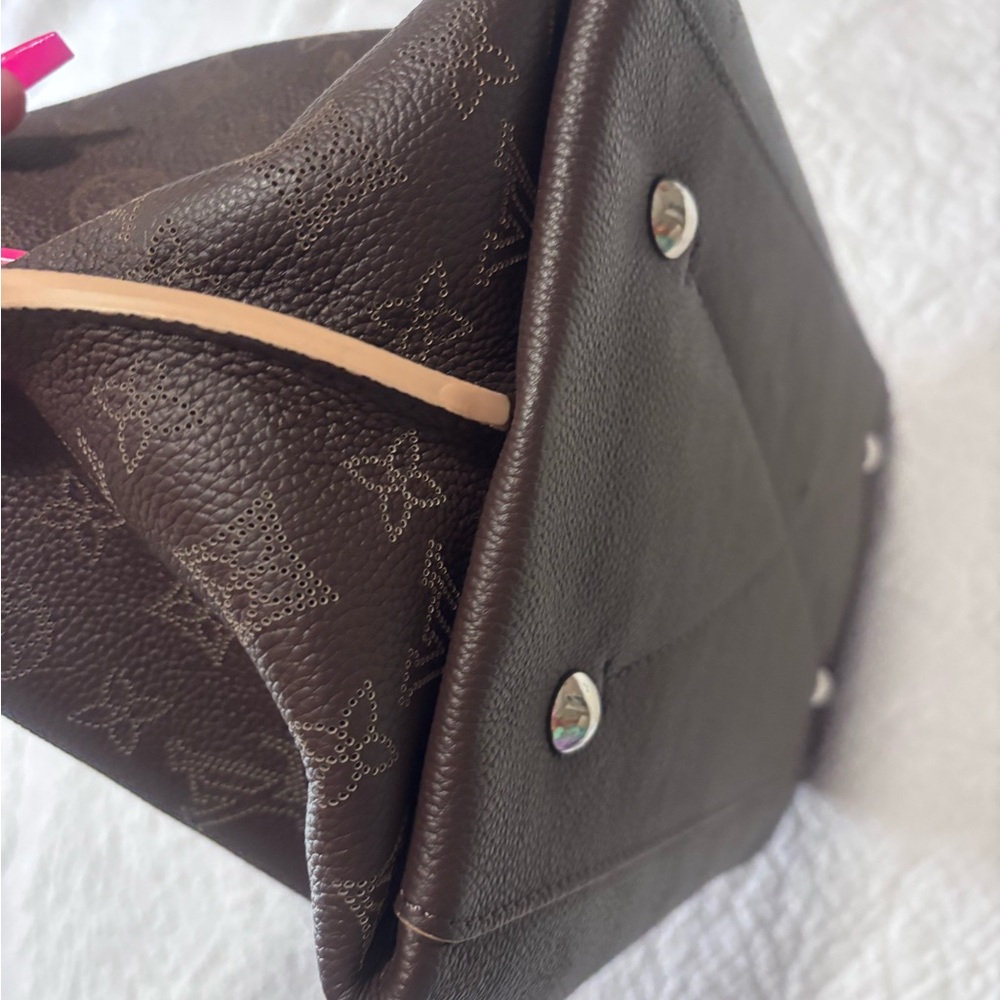 Louis Vuitton Dark Brown Monogram Shoulder Bag - Picture 9 of 16